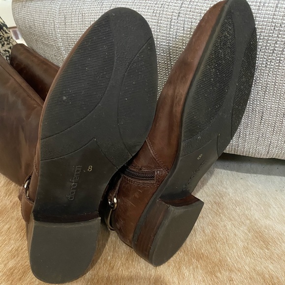 Diana Ferrari high knee brown boots size 8 - Picture 5 of 7
